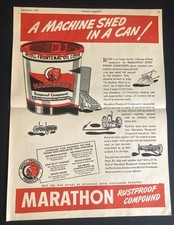 1944 CANADA CANADIAN AD MCCOLL FRONTENAC RED INDIAN CAN RUSTPROOF COMPOUND picture