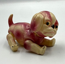 Vintage Made in Japan Jointed Celluloid Pekingese Dog Nodder Toy Figurine picture