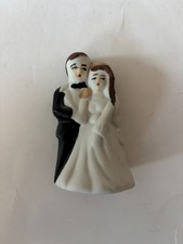 Vintage Ceramic Bride and Groom Figurine picture