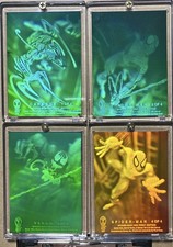 1994 Fleer Ultra Spider-Man 3-d Hologram Set Venom Carnage 4 of 4  picture