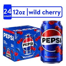 Wild Cherry Pepsi? 24 Pack 12 fl. oz. Cans  picture