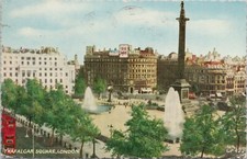 Photo PC ** London England Panoramic View Trafalgar Square 1959 picture