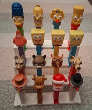 4 Teir PEZ Dispenser Display Holds 16 PEZ. White. - Dispensers Not Included. picture