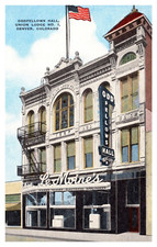 postcard Oddfellows Hall Union Lodge #1 Denver Colorado A3008 picture