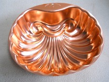Wear Ever Coppertone 6 Cup Cake Baking Mold / Sea Shell picture