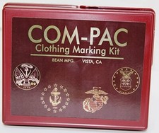 NEW SEALED MILITARY USN USMC USCG USAF ARMY CLOTHING MARKING KIT picture