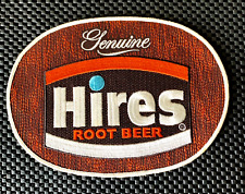 GENUINE HIRES ROOT BEER EMBROIDERED SEW ON ONLY PATCH SODA 8 1/2