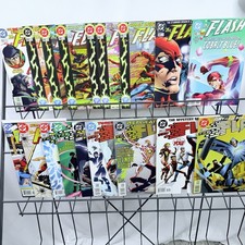 The Flash 143-151 153-161 lot (Volume 2 DC) Wally West Key 1st Fold Man Dark F picture