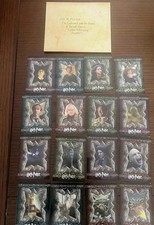 Harry Potter Invitation + 14 Photo Trading Cards Harry Ron Hermoine + 11 Others picture