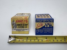 2 Larger Vintage Pop-Up Matchbook Covers Inserts Yonkers NY Anchor Laundry Brook picture