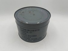 1970s USGI C1 Gas Mask Filter Canister 2 Pack Sealed NBC California - MT25-22 picture