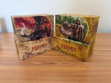 MTG Theros Born of the Gods Empty Fat Pack Storage Boxes Lot of 4 picture