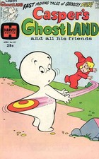 Casper's Ghostland #89 FN; Harvey | All Ages Friendly Ghost Wendy Frisbee - w/Ba picture