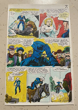 RAWHIDE KID #50 comic ART color guide 1966 BRIDE ATTACKS KID COLT SHOOT GROOM picture