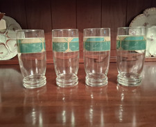 Vintage Drinkware Luminarc Cortina Tumblers France Art Deco Drinking Glasses picture