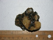 Stilbite tectosilicate with Epidote zeolite group Mali Africa 98.6 gram T9 picture