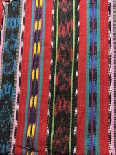 Guatemalan Fabric IcotHand Woven 35” X 1 1/2 Yards picture