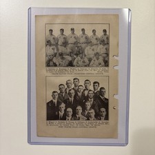 1913 Grand Rapids MI & Fort Wayne IN Baseball Team Pictures Rare Antique picture