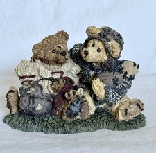 Boyds Bears Grenville Knute Football Buddies #2255 Bearstone Football 1995 picture