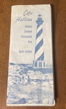 Vintage 1959 Cape Hatteras North Carolina Brochure and Map picture