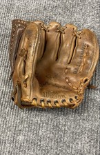 Vintage Wilson Ball Hawk Doug Rader Baseball Glove Snap Action Leather RHT A2614 picture