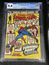 Amazing Spider-Man # 121 CGC 9.4 with White Pages Death of Gwen Stacy WOW picture