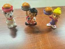 Vintage Big Boy  Kids Meal Toys - Burger Catchers - series of 3  picture