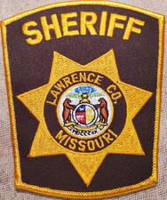 MO Lawrence County Missouri Sheriff Shoulder Patch picture