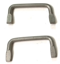 WWII US M1 HELMET EARLY WAR FIXED BALE PARTS-PAIR picture