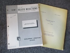 ABMA NASA EARLY ORBITAL VEHICLES ELLIPTICAL XFR DEVELOPMENTAL PROJECTS REPORTS picture