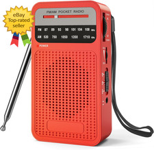 Portable Radio AM FM with Long Range Reception Transistor Radio picture