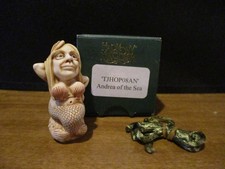 Harmony Kingdom Andrea of the Sea Mermaid Orlando Evt Pendant 2xSGN RARE picture