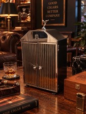 Tilso Japan MCM Vintage Rolls Royce Tabletop Cabinet Whisky Bourbon Cabinet Cars picture