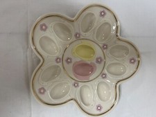 Lenox Easter Peeps Chick Deviled Egg Platter Pre-Owned picture