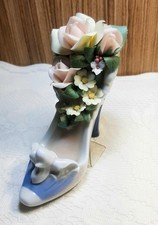 Lladro Figurine Gloss Finish Stepping into Spring High Heel Slipper Shoe 6776 picture