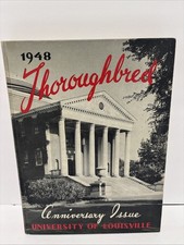 1948 University of Louisville Thoroughbred Yearbook Kentucky Vintage Annual picture