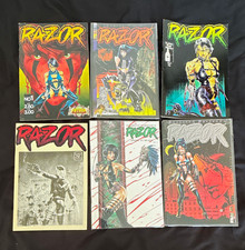 Razor Comic Book Lot (6) Everette Hartsoe incl. #1 (Fathom) & #5 picture