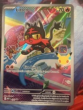 Litten First Partner Promo #044 - Series 1. Promo. Raw. Pokemon TCG. picture