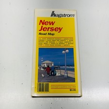 Hagstrom New Jersey Road Map US State Travel Atlas picture