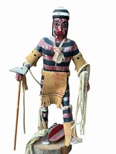Navajo Carved Hopi Hano Clown Kachina picture