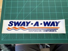 Vintage Sway-A-Way Suspension Components Hot Rod automotive sticker decal picture