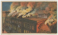 Sheet Iron Roofing Fireproof 1880's Trade Card picture
