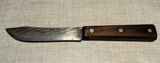 Case XX 431-4 1/2 Carbon Steel Kitchen Knife With 3 Pin Wooden Handle Vintage picture