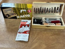 VINTAGE X-ACTO HOBBY TOOLS SET #86 BOXED 1970's the Crafter Tool Set picture