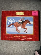 Breyer Affirmed Ornament #700146 Winners Of the Triple Crown Series Mint picture