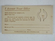Antique Everybody's Magazine Subscription Service Advertising New York City picture