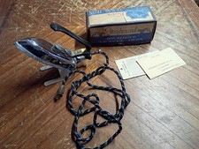 Vintage Greyhound Household Travel Iron with Box Great Condition picture
