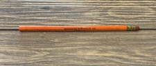 Vintage Orange Widmaier Chevrolet Co Unsharpened Pencil picture
