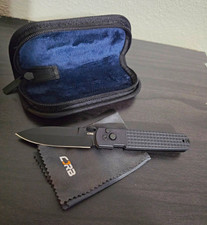 CJRB Locust  Knife Black G-10 (3.2