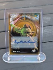2026 Topps Chrome Star Wars Yaddle Bryce Dallas Howard Auto Autograph /50 picture
